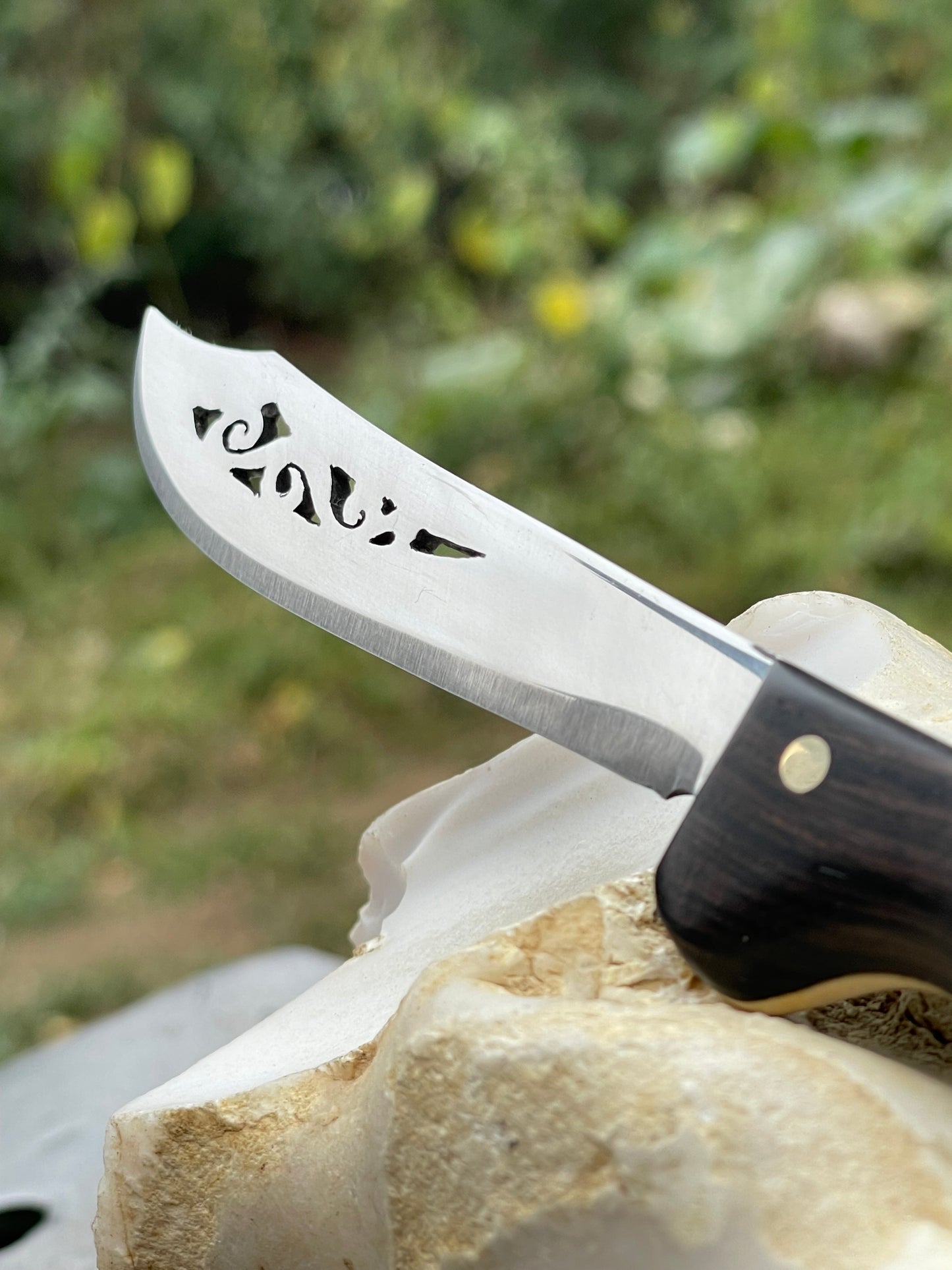 Shop Knife w Mammoth Ivory Liner