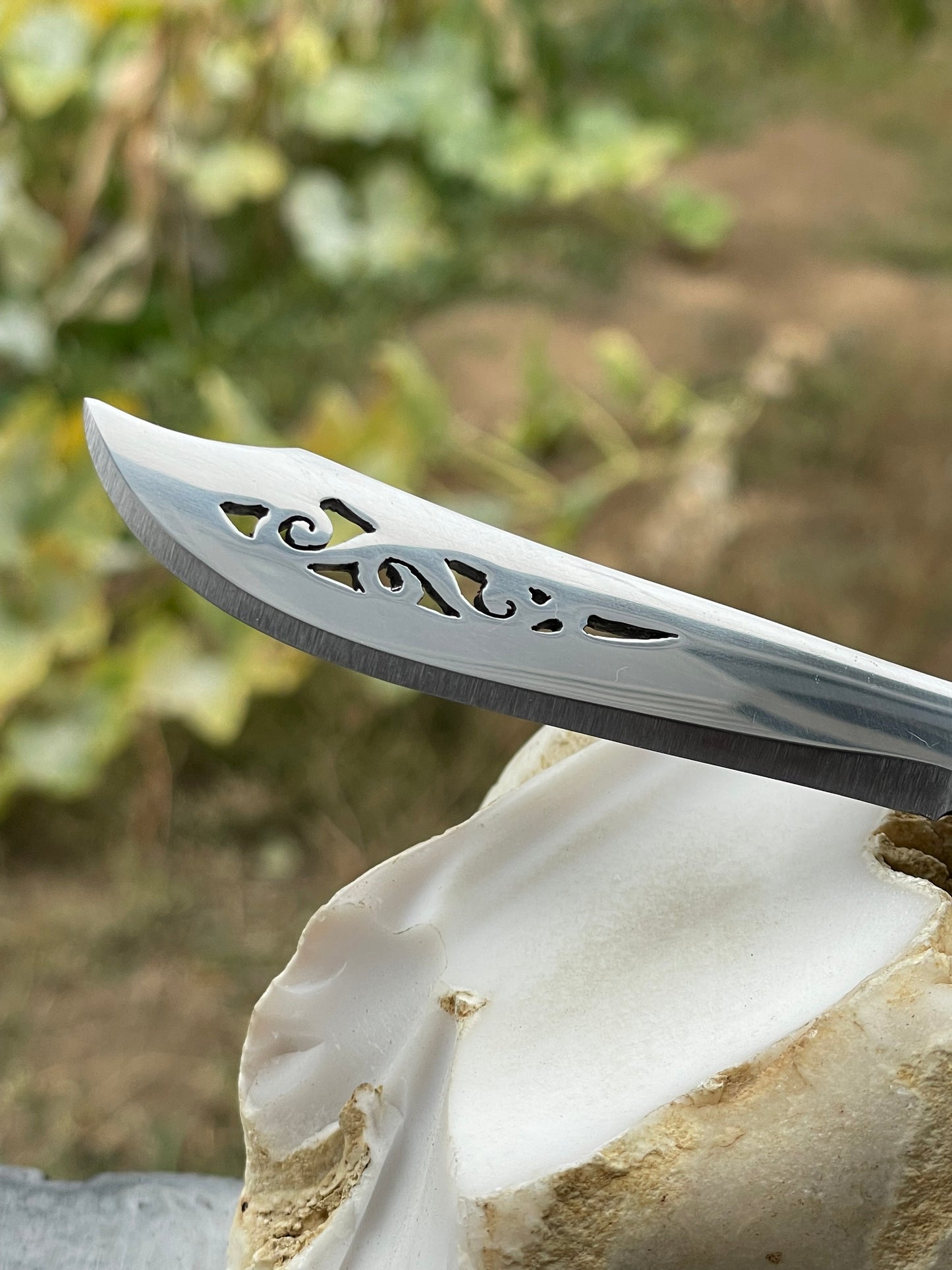 Shop Knife w Mammoth Ivory Liner