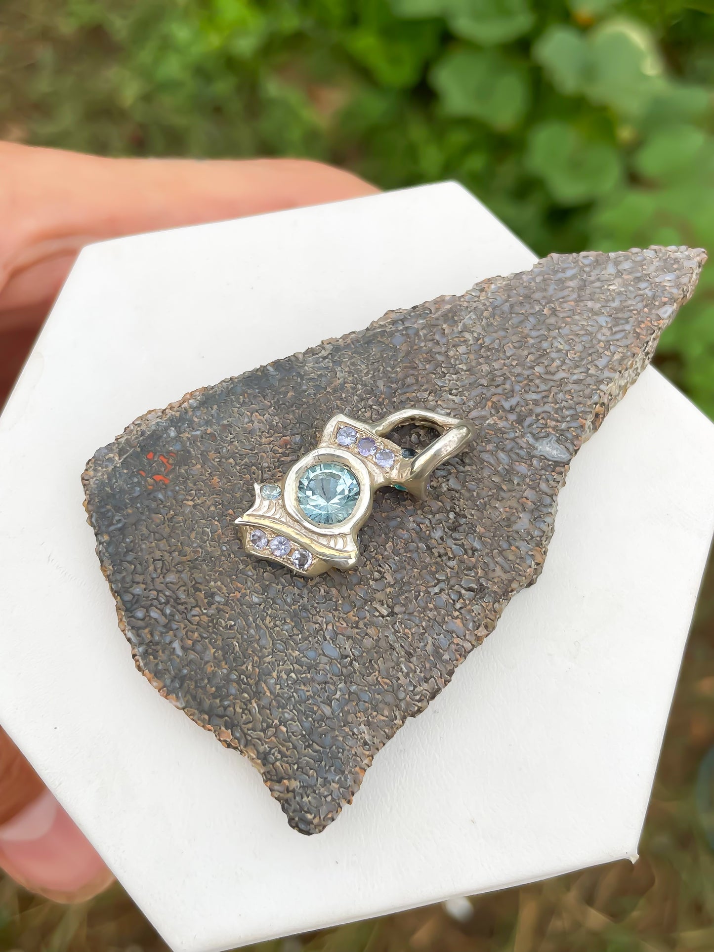 Nigerian Aquamarine Pendant