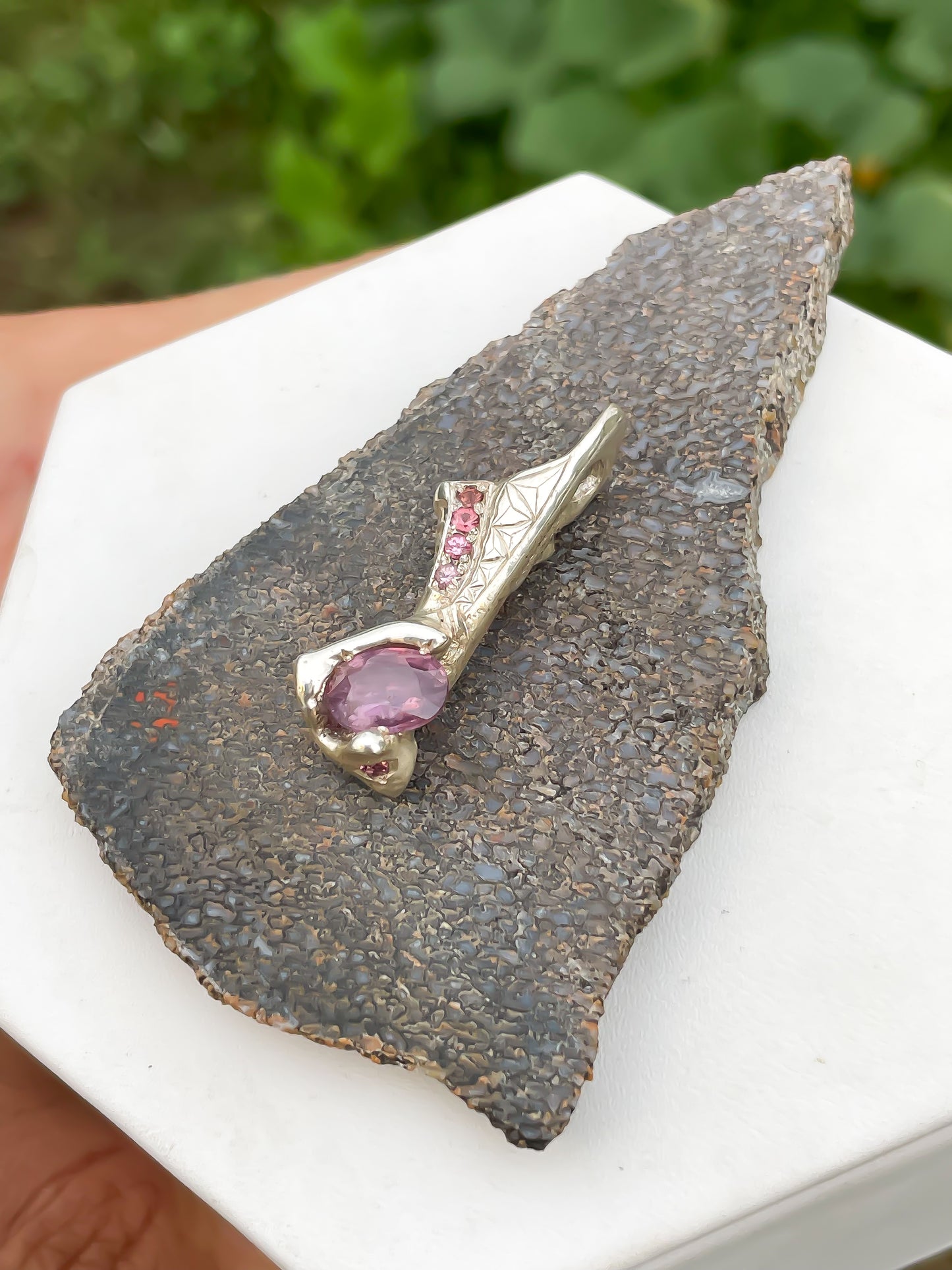 Tanzanian Sapphire Pendant