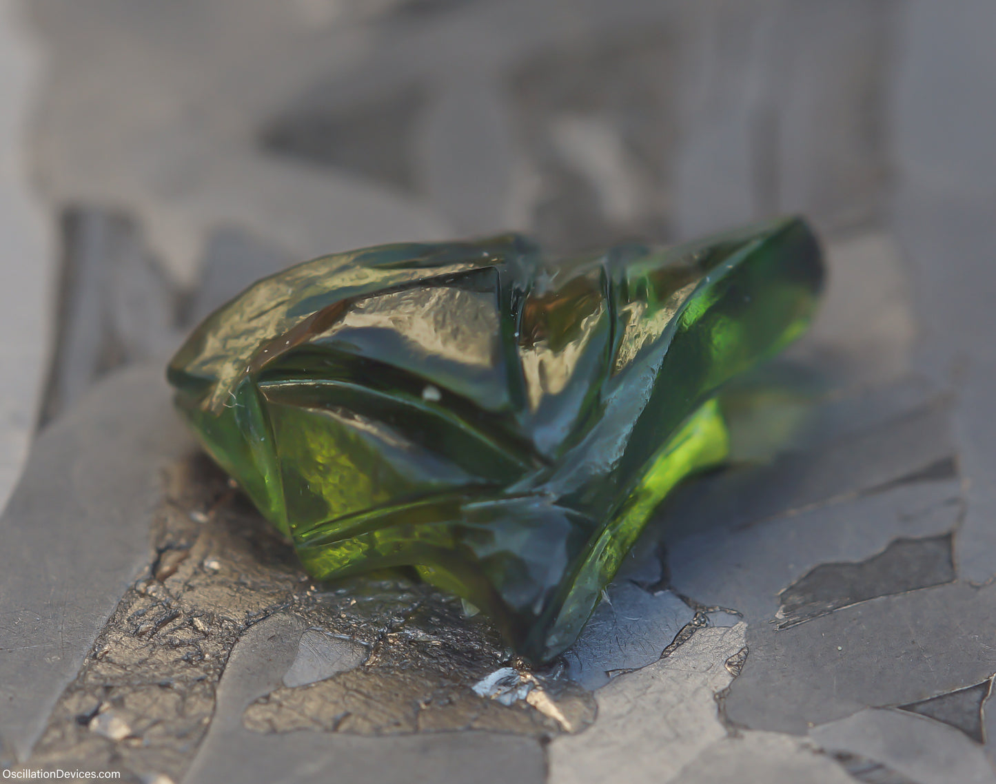 2.22ct Kenyan Chrome Tourmaline Carving