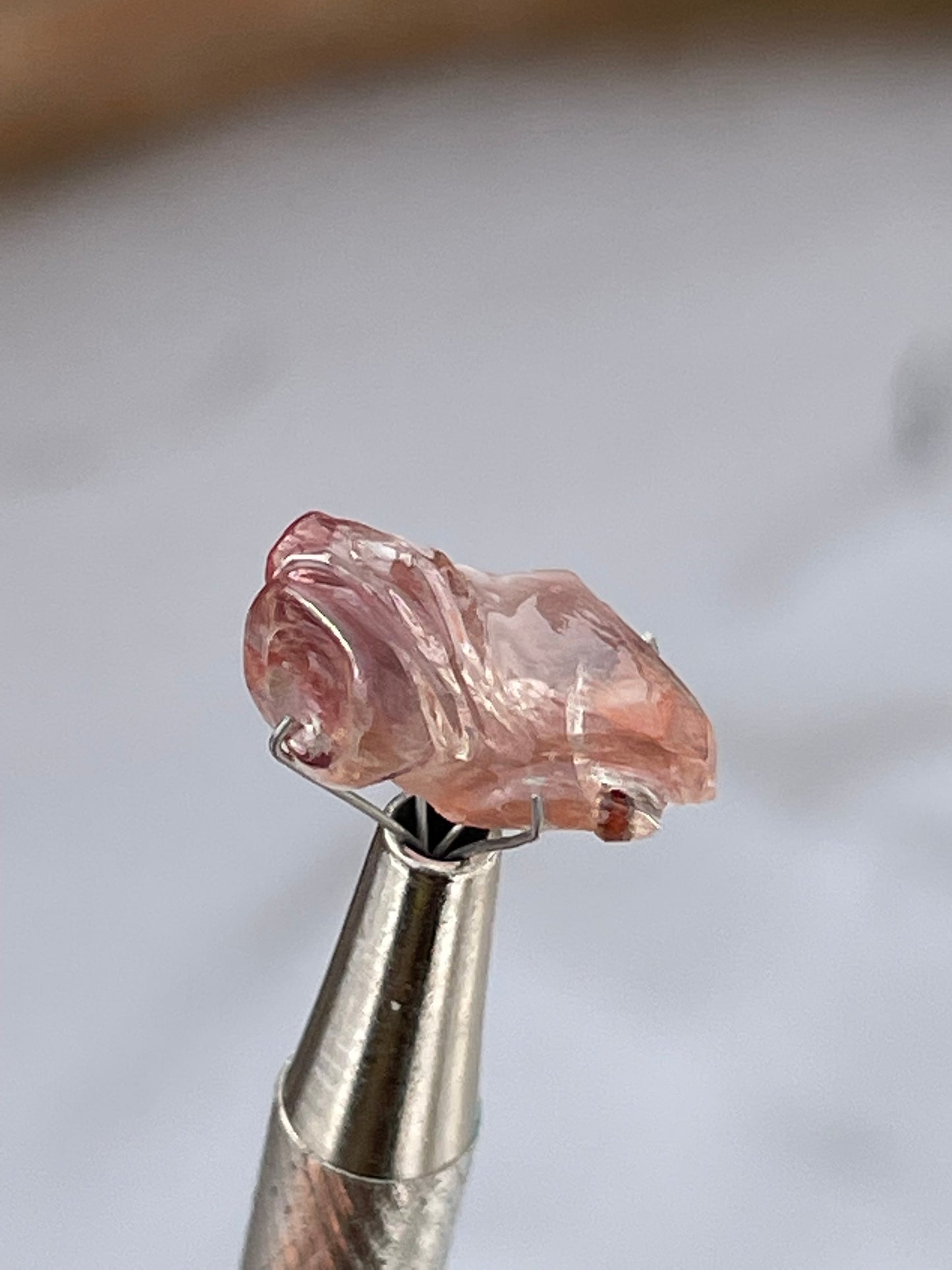 Oregon Sunstone Carving