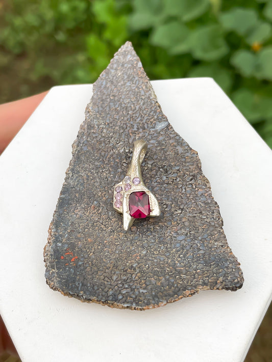 Tanzanian Garnet Pendant