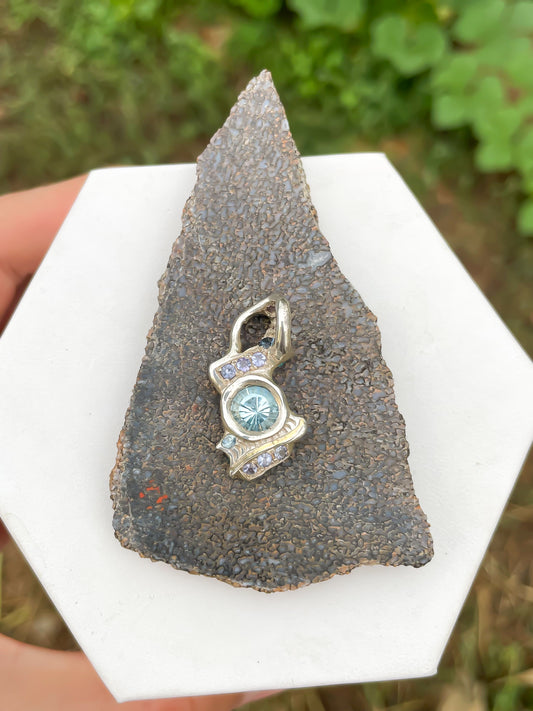 Nigerian Aquamarine Pendant